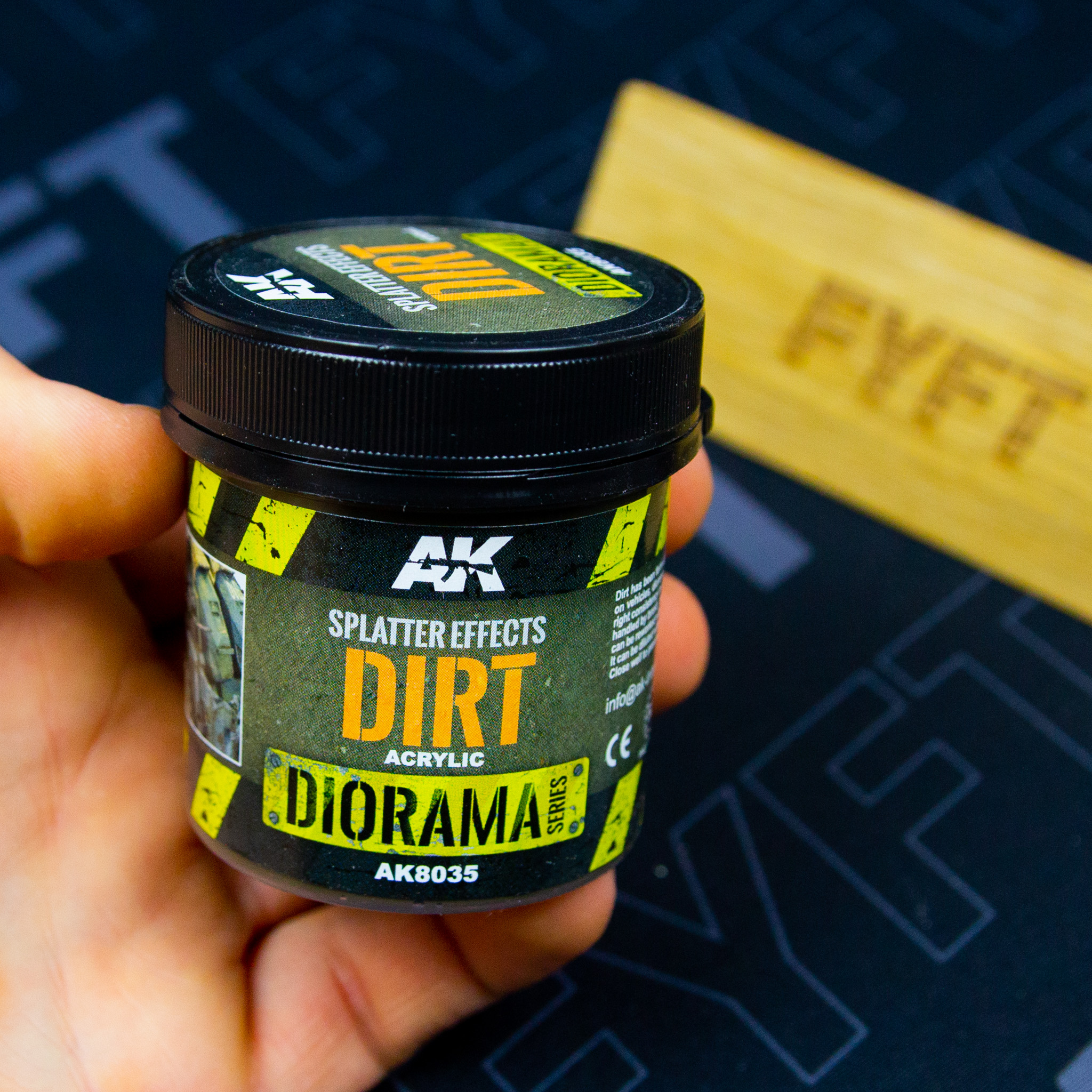 AK Diorama Series: Splatter Effects - Dirt AK8035