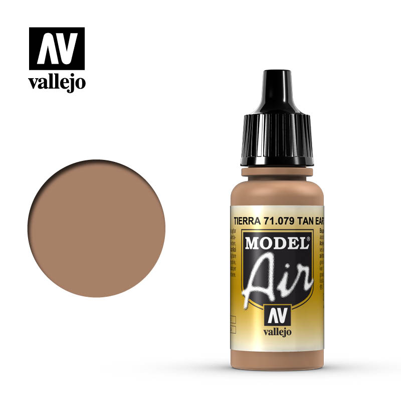 Vallejo Model Air: Tan Earth 17ml - airbrush barva na modely