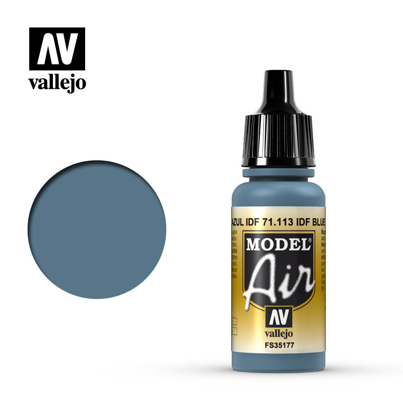 Vallejo Model Air: IDF Blue 17ml - airbrush barva na modely