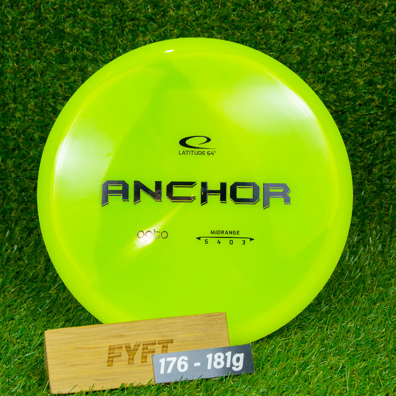 ANCHOR - Opto (Latitude64) - overstable midrange disc Barva: Žlutá 176-181g