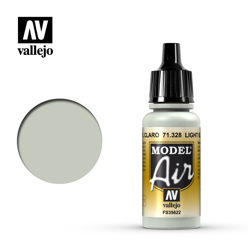 Vallejo Model Air: Light Blue 17ml - airbrush barva na modely