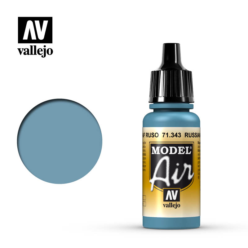 Vallejo Model Air: Russian AF Grey N.7 17ml - airbrush barva na modely