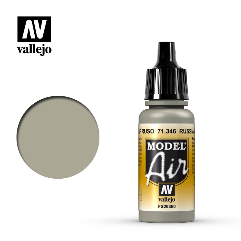 Vallejo Model Air: Russian AF Grey N.4 17ml - airbrush barva na modely