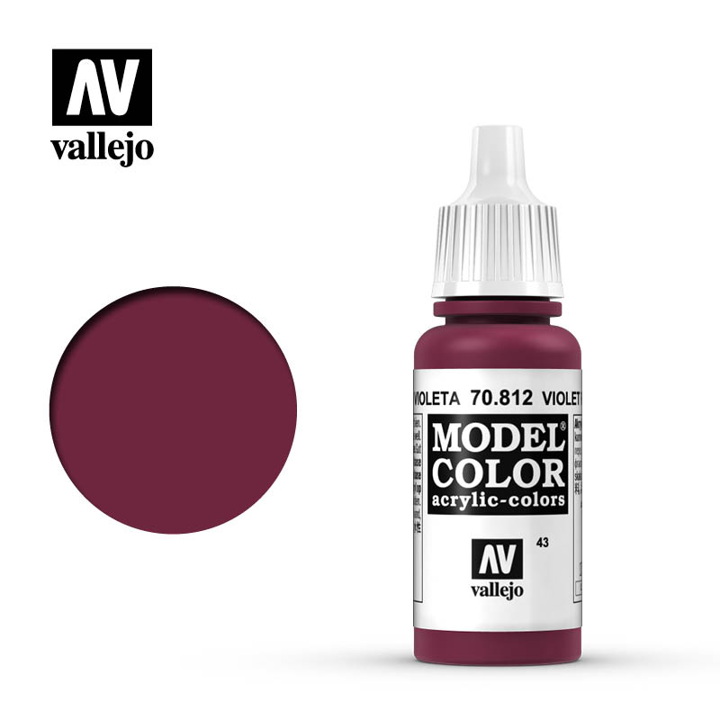Vallejo Model Color: Violet Red 17ml - barva na modely