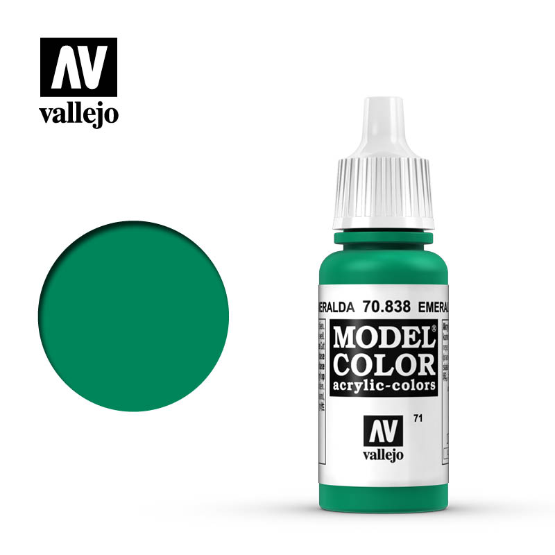 Vallejo Model Color: Emerald 17ml - barva na modely