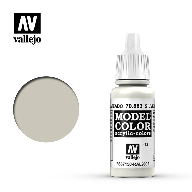 Vallejo Model Color: Silvergrey 17ml - barva na modely