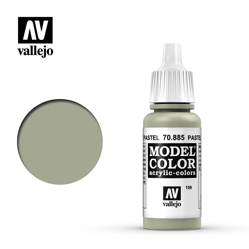 Vallejo Model Color: Pastel Green 17ml - barva na modely