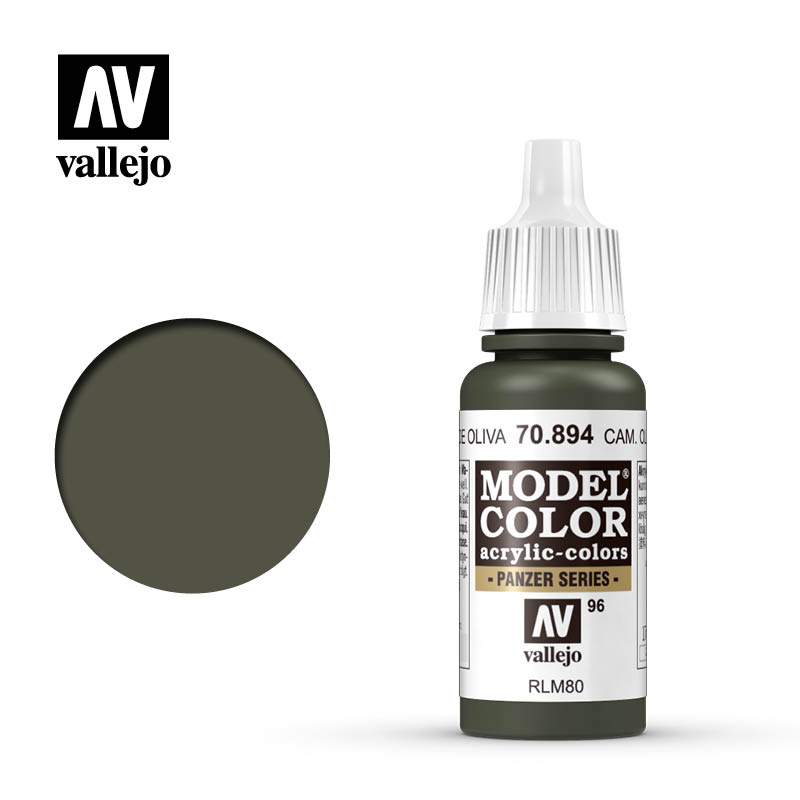 Vallejo Model Color: Cam.Olive Green 17ml - barva na modely