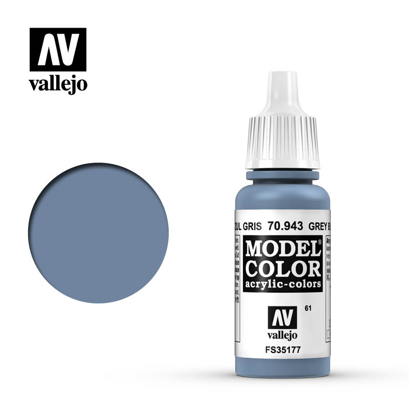 Vallejo Model Color: Grey Blue 17ml - barva na modely
