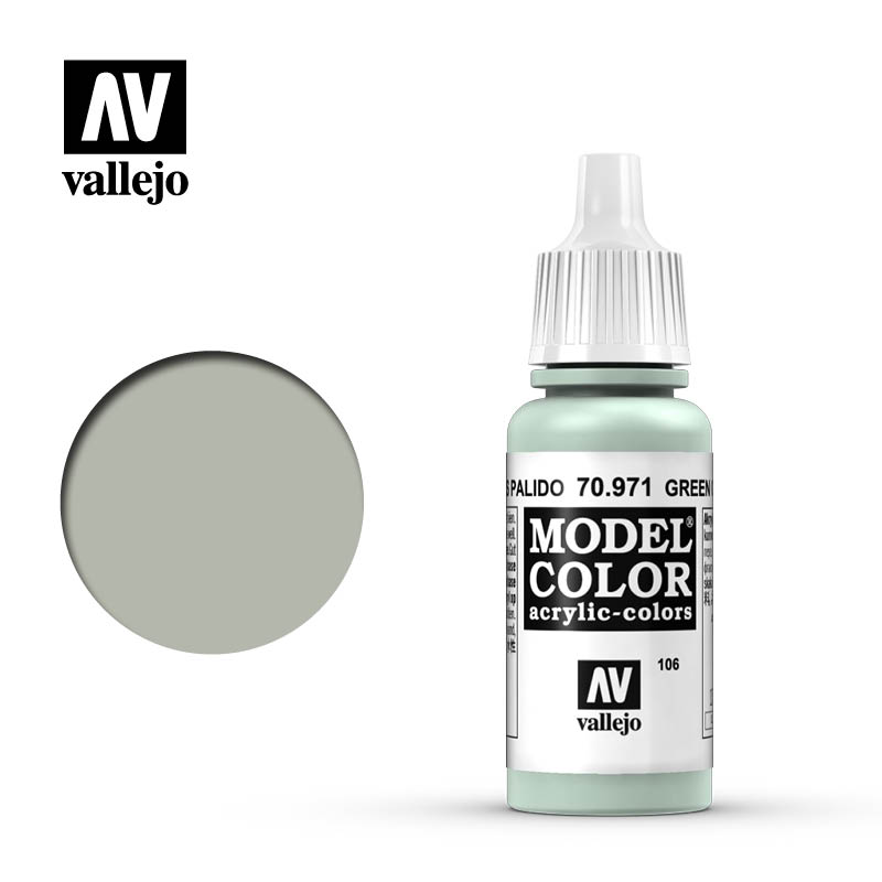 Vallejo Model Color: Green Grey 17ml - barva na modely