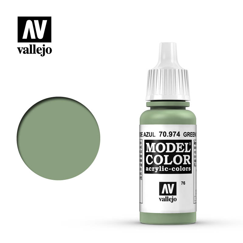Vallejo Model Color: Green Sky 17ml - barva na modely