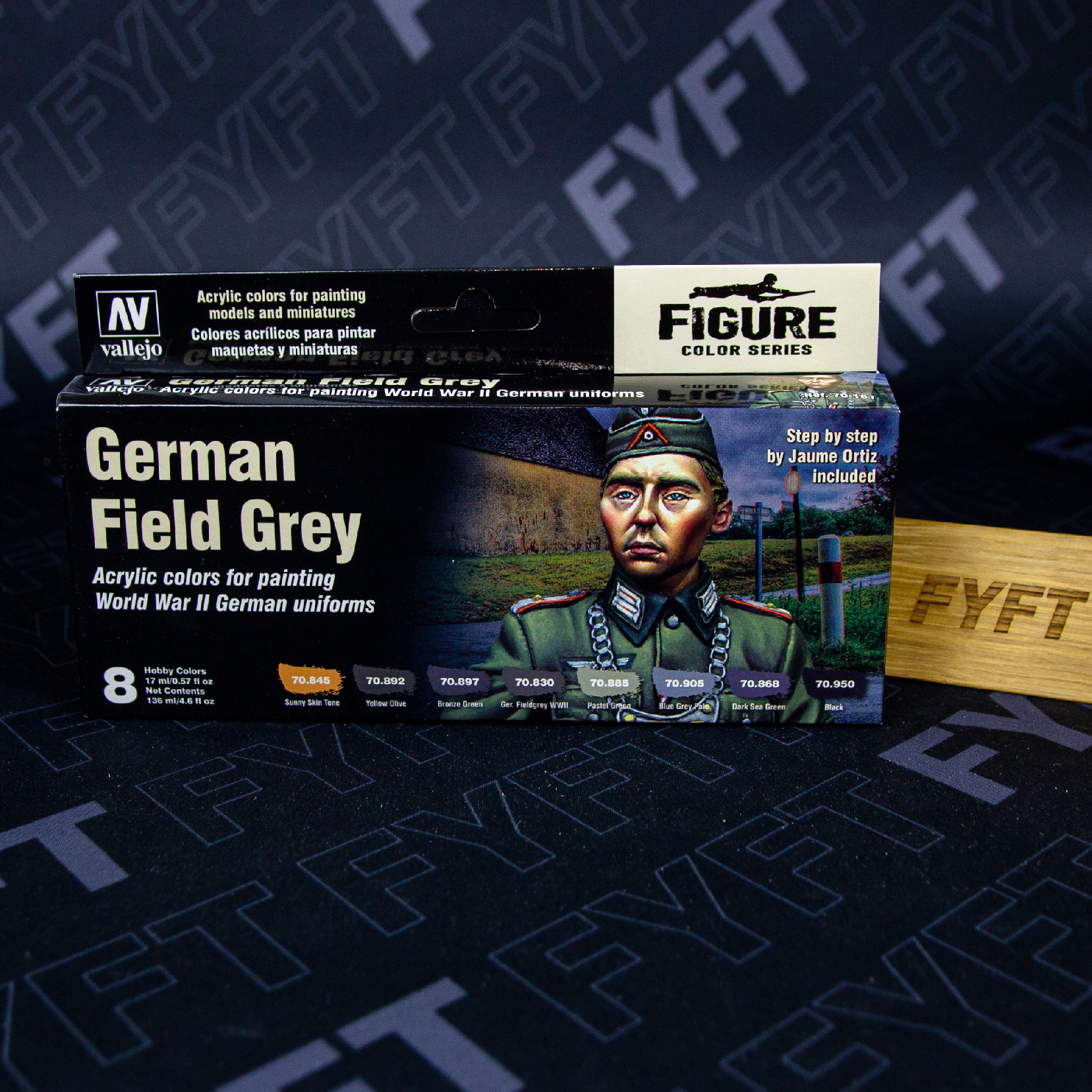Sada barev German Field Grey 70181 (Vallejo)
