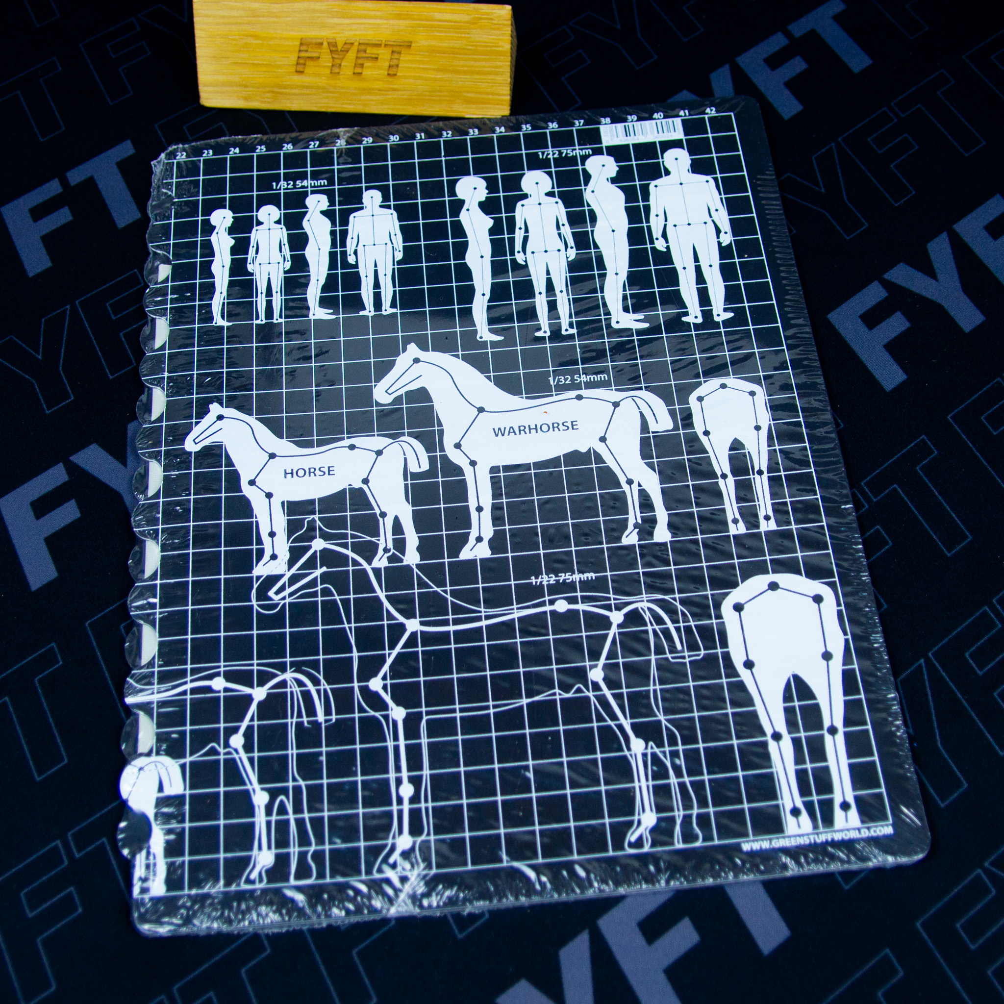 Green Stuff World Scale Cutting Mat A3 (Green Stuff World)