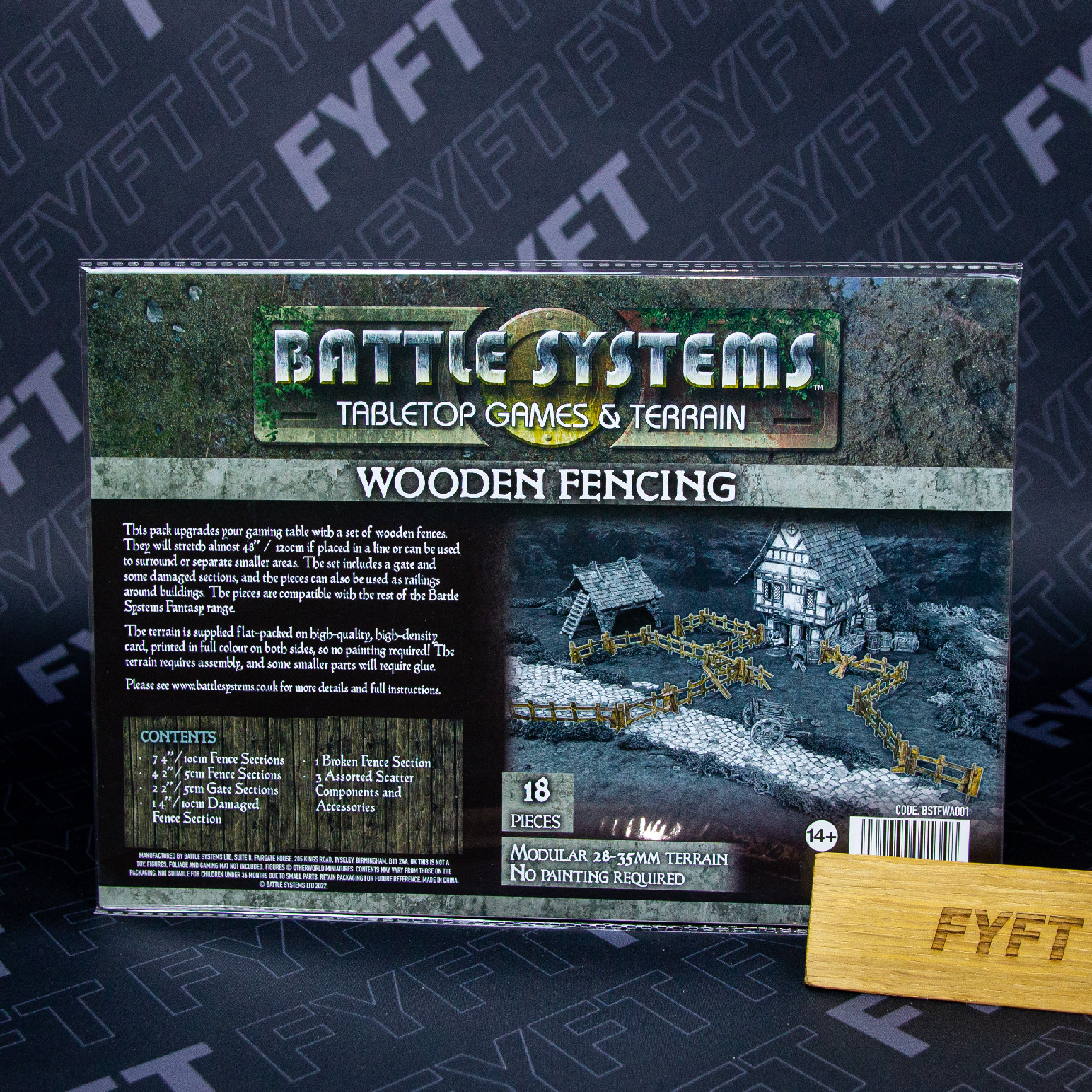 Battle Systems: Wooden Fencing - terén do hry