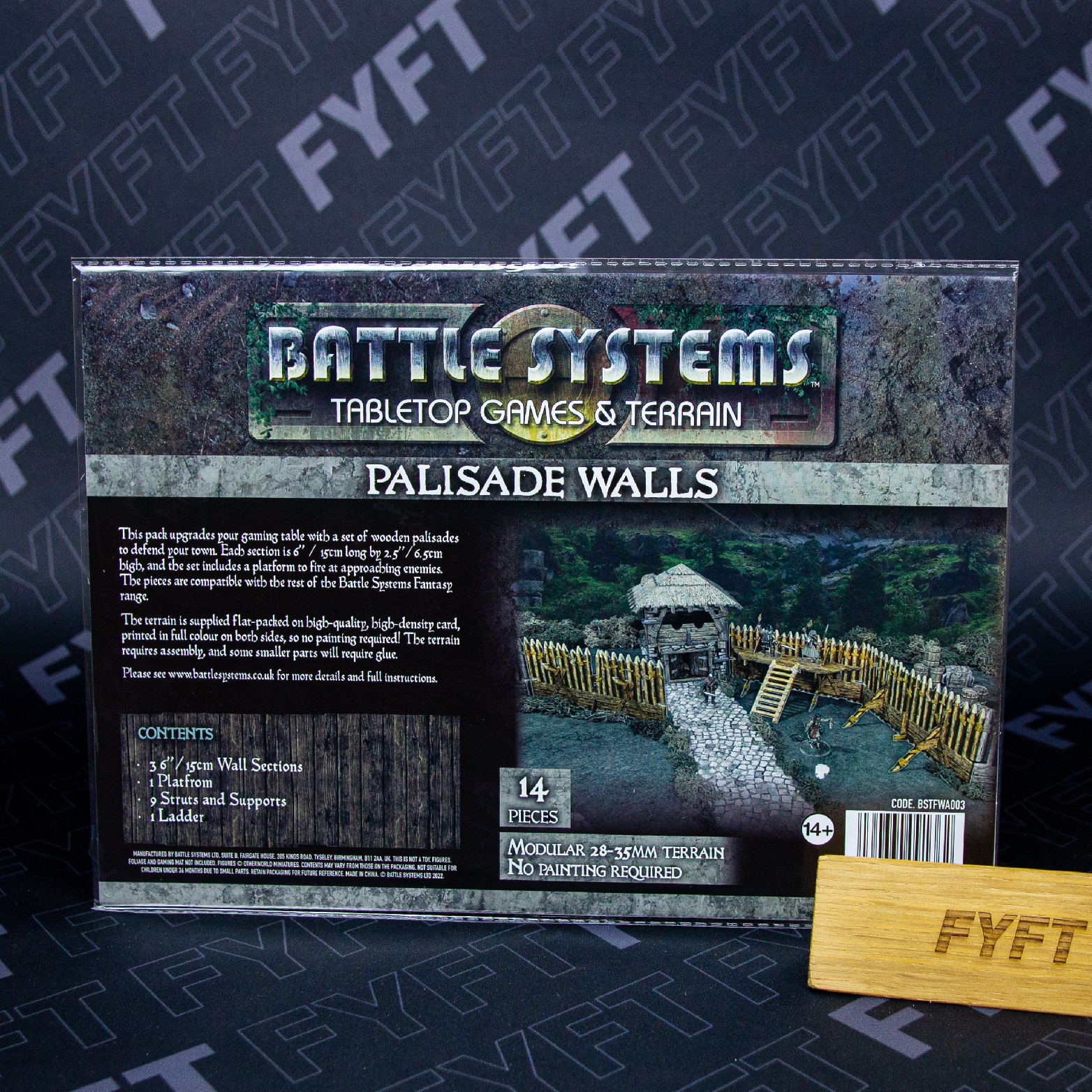 Battle Systems: Palisade Walls - terén do hry