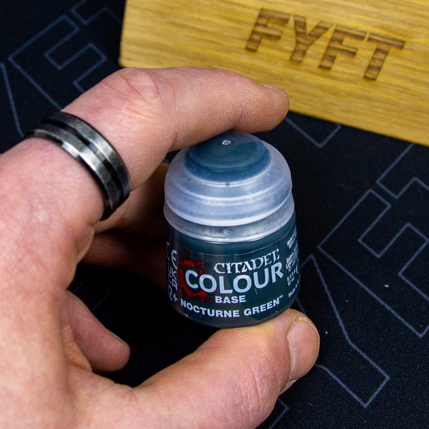Citadel Base: Nocturne Green  12ml - barva na figurky a miniatury