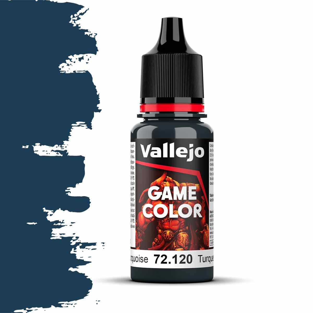 Vallejo Game Color 72120: Abyssal Turquoise 18ml - barva na modely
