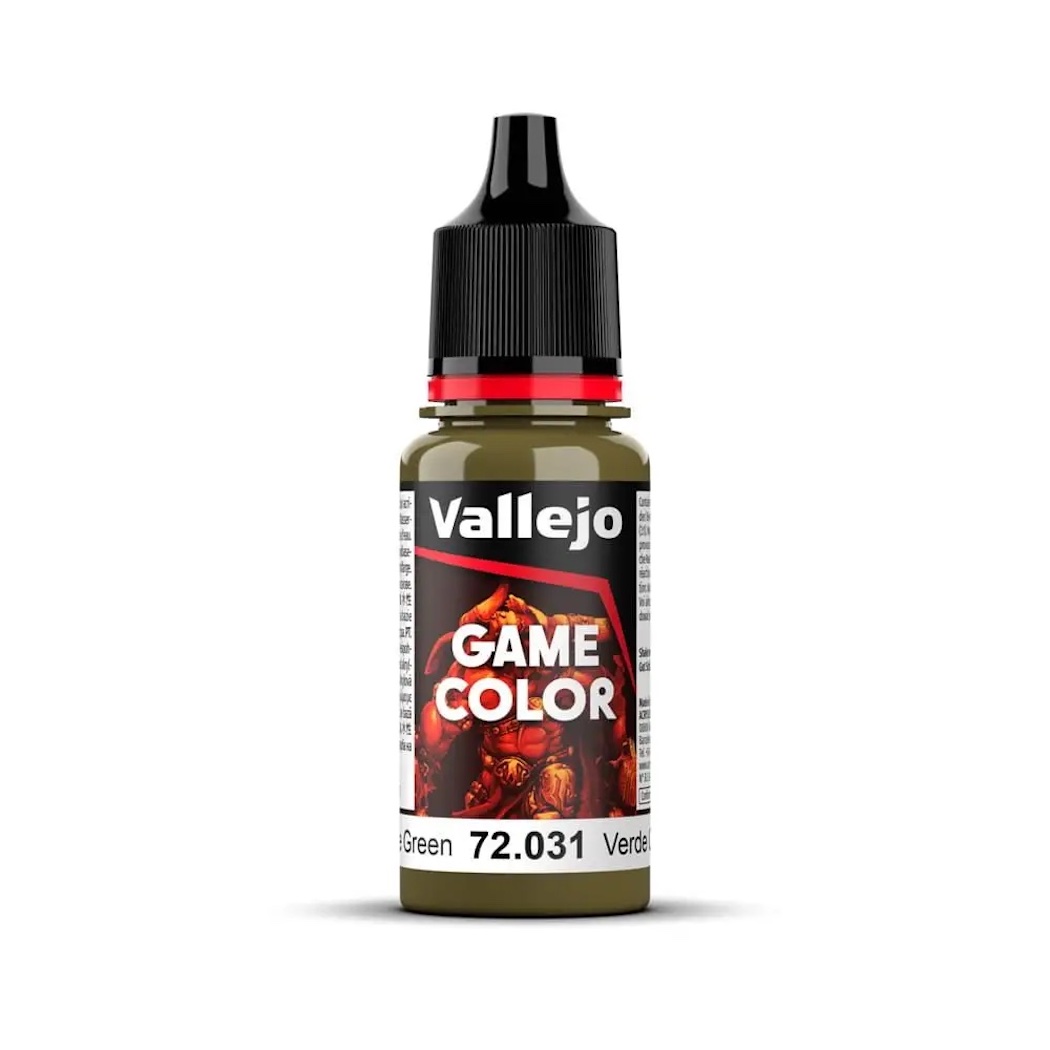 Vallejo Game Color 72031: Camouflage Green 18ml - barva na modely