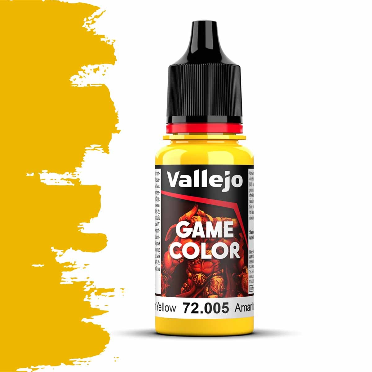 Vallejo Game Color 72005: Moon Yellow 18ml - barva na modely