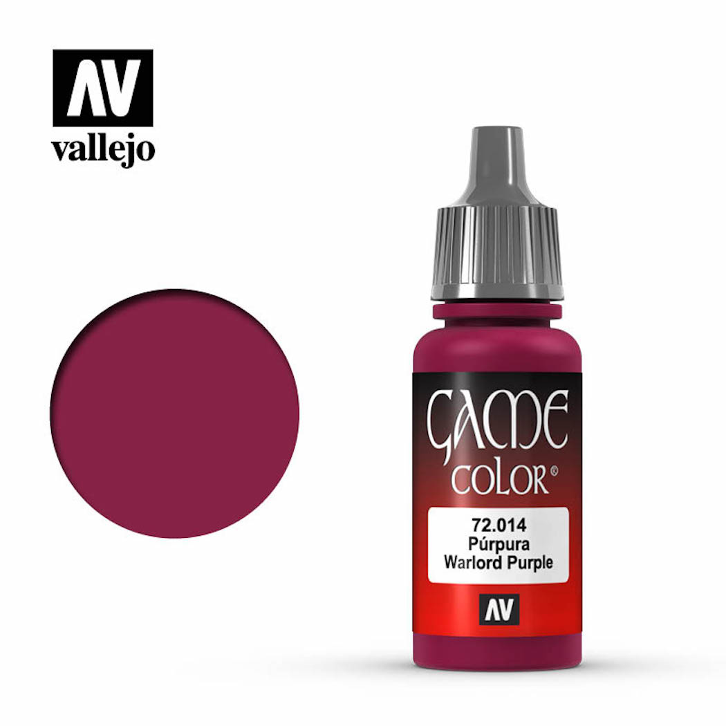 Vallejo Game Color 72014: Warlord Purple 18ml - barva na modely