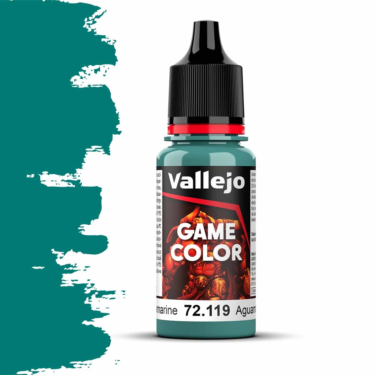 Vallejo Game Color 72119: Aquamarine 18ml - barva na modely