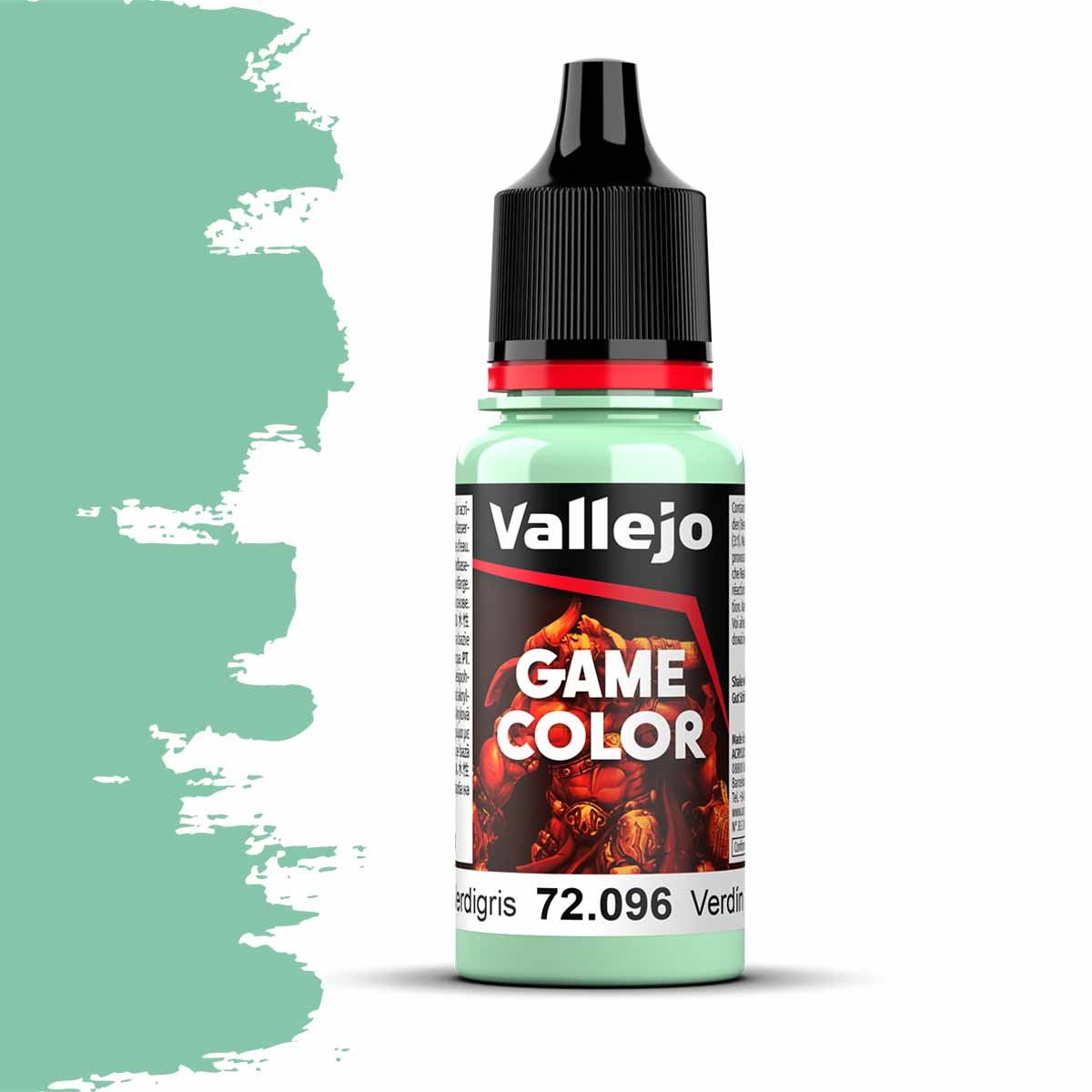 Vallejo Game Color 72096: Verdigris 18ml - barva na modely