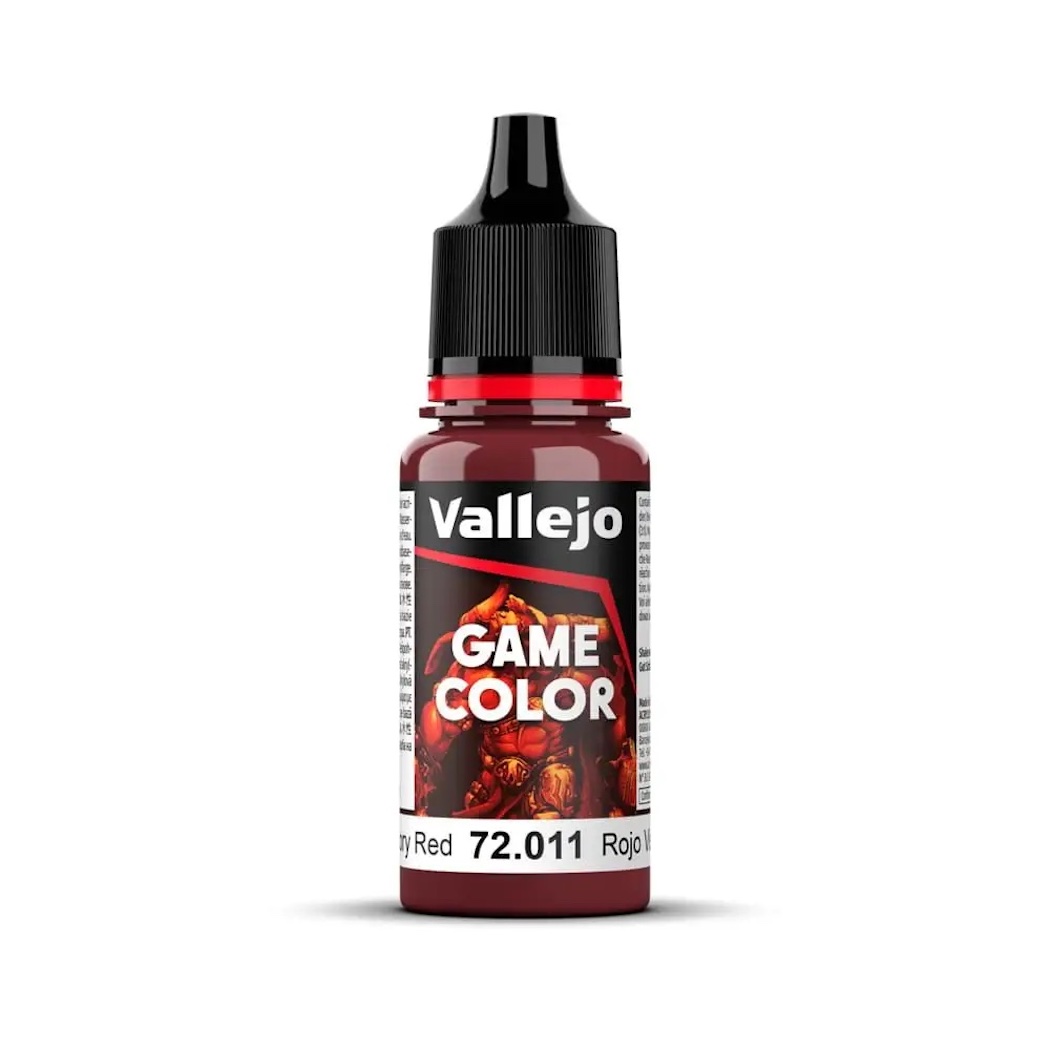 Vallejo Game Color 72011: Gory Red 18ml - barva na modely