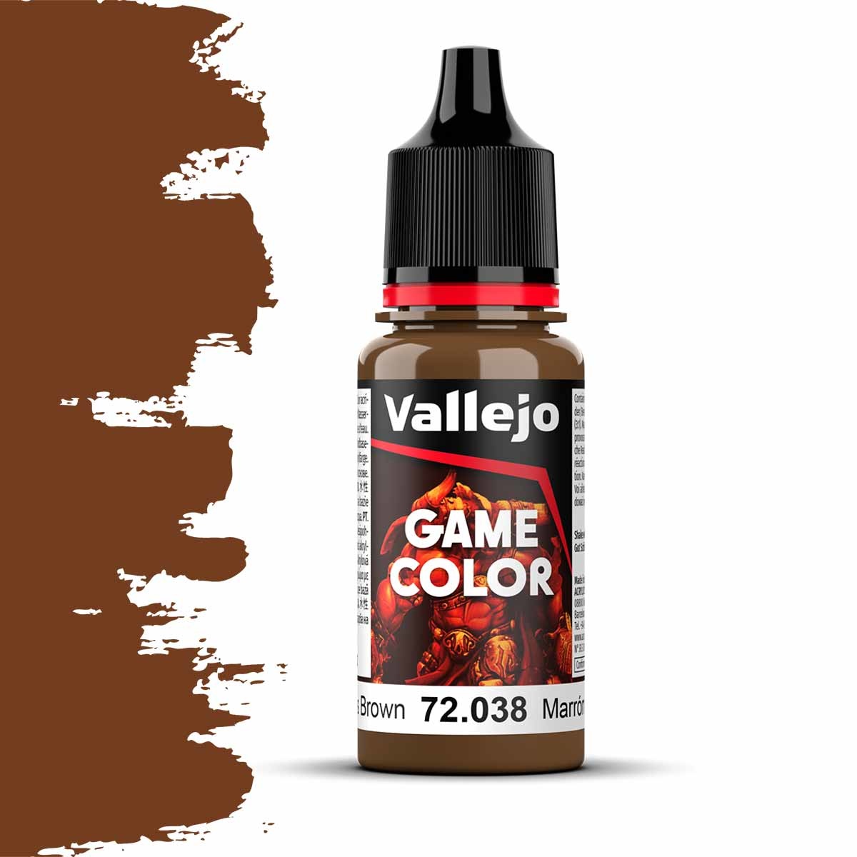 Vallejo Game Color 72038: Scrofulous Brown 18ml - barva na modely