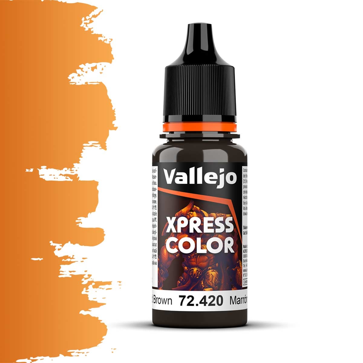 Vallejo Xpress Color 72420: Wasteland Brown 18ml - barva na modely