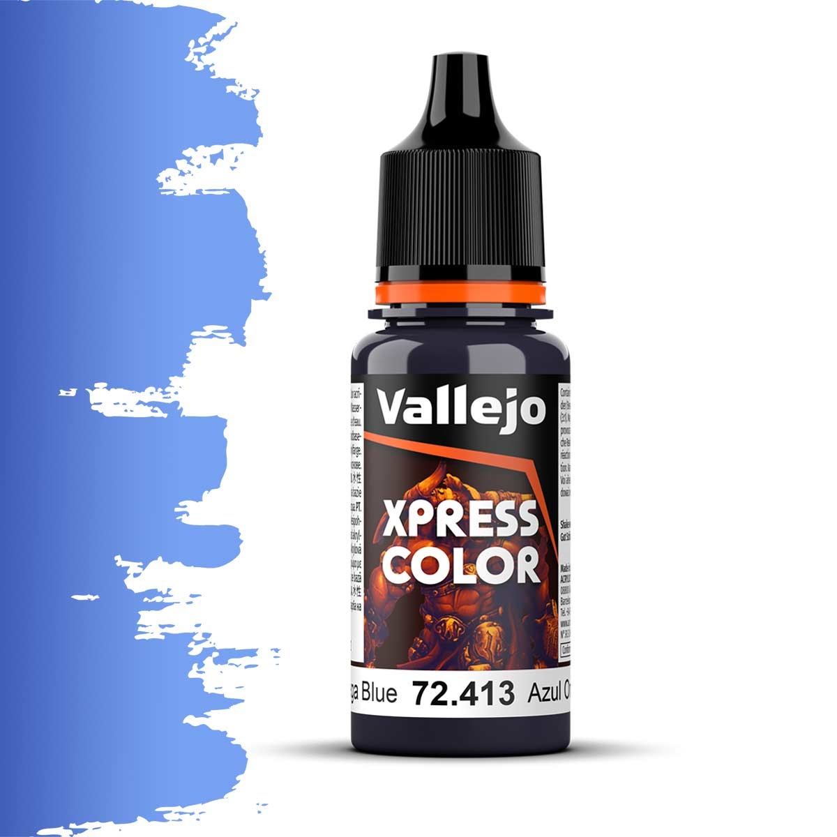 Vallejo Xpress Color 72413: Omega Blue 18ml - barva na modely