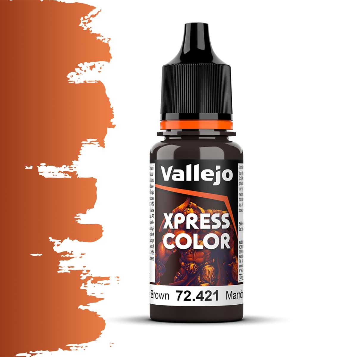 Vallejo Xpress Color 72421: Copper Brown 18ml - barva na modely
