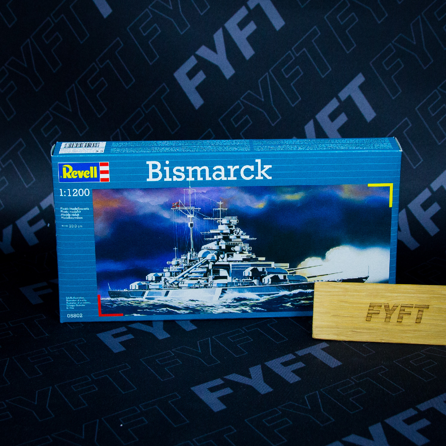 Revell Bismarck mini model