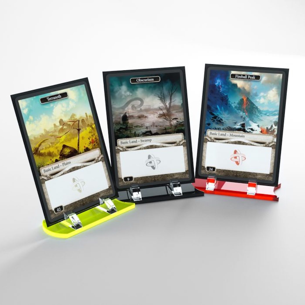 Card stands Multicolor - stojánky na karty - 10 ks (Gamegenic)