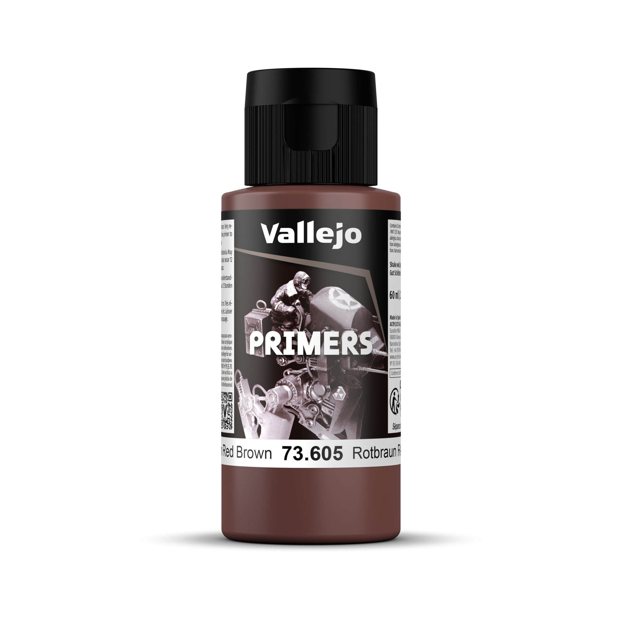 Vallejo Surface Primer 73.605 German Red Brown 60ml