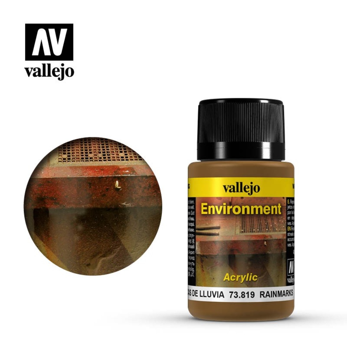 Vallejo Weathering Effects 73819 Rain Marks 40ml