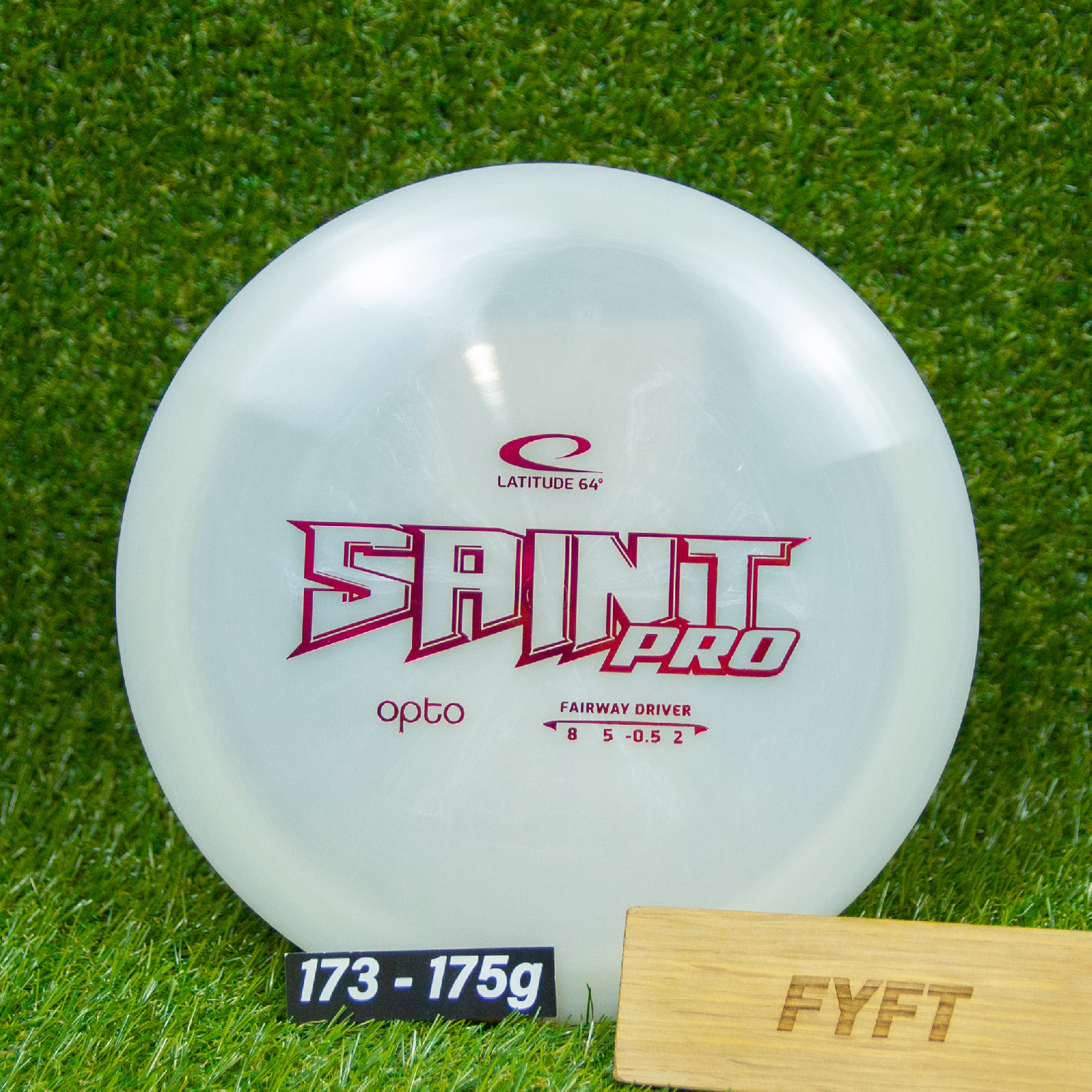 SAINT PRO - Opto (Latitude64) - fairway driver Barva: Bílá 173-175g