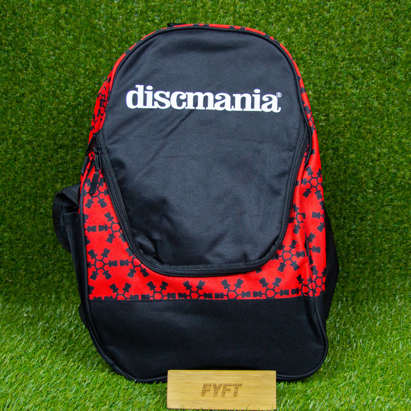 Fanatic Go Backpack (Discmania) - discgolf batoh Barva: Červená