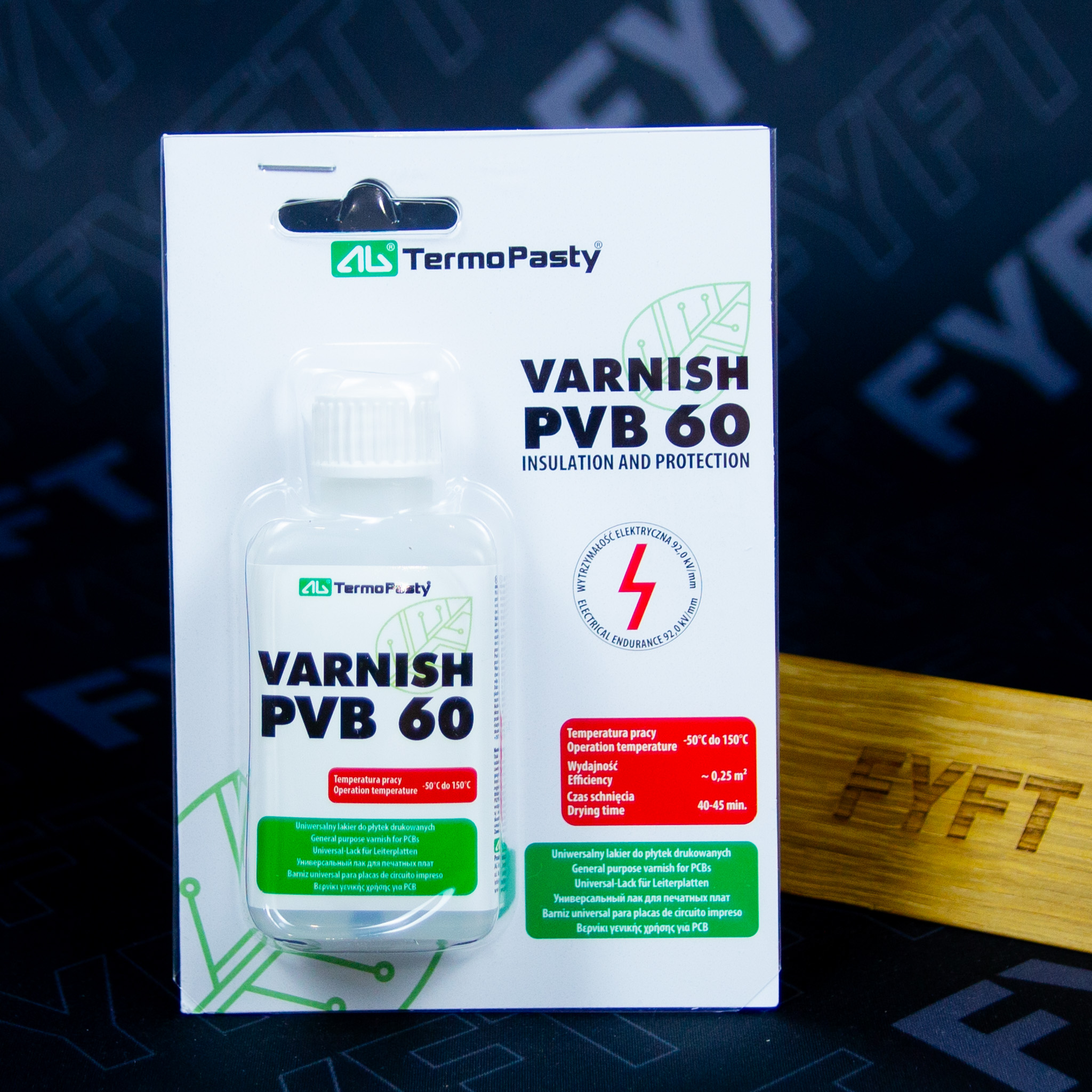 Varnish PVB 60 - ochranný lak 50 ml (TermoPasty)
