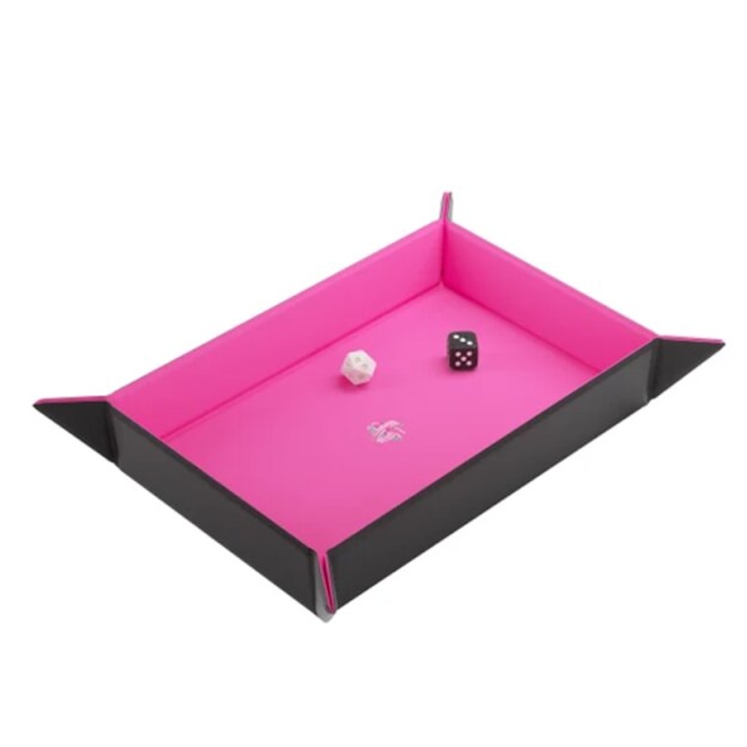 Magnetic Dice Tray - obdélník (Gamegenic) Barva: Black / Pink