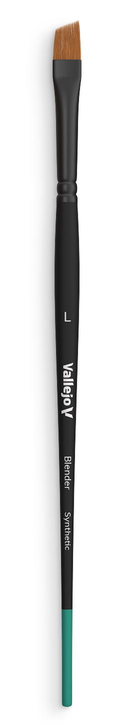 Štětec Vallejo Blender B05003 Flat Angled Synthetic Brush Large
