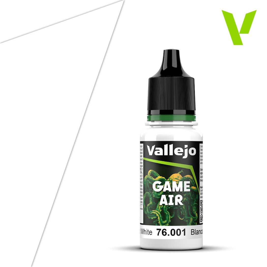 Vallejo Game Air 76001 Dead White 18ml - airbrush barva na modely