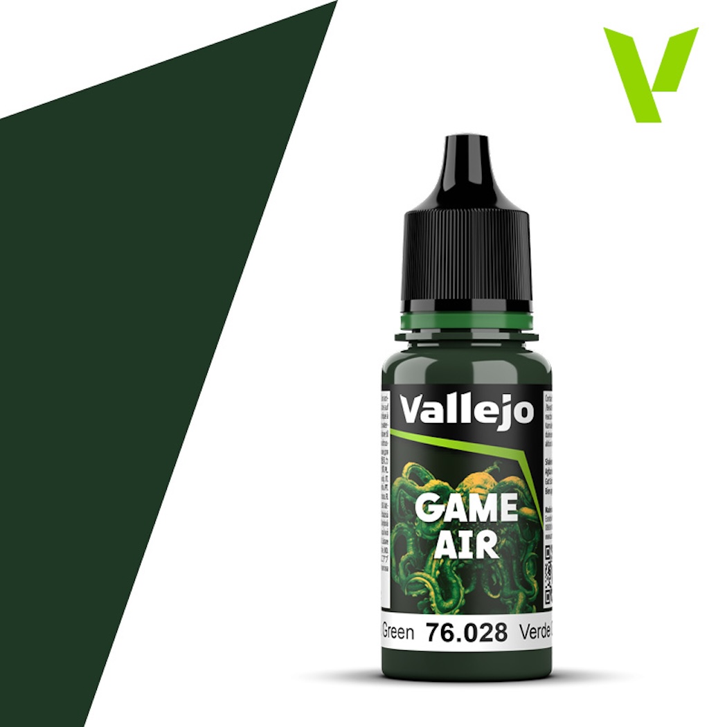 Vallejo Game Air 76028 Dark Green 18ml - airbrush barva na modely