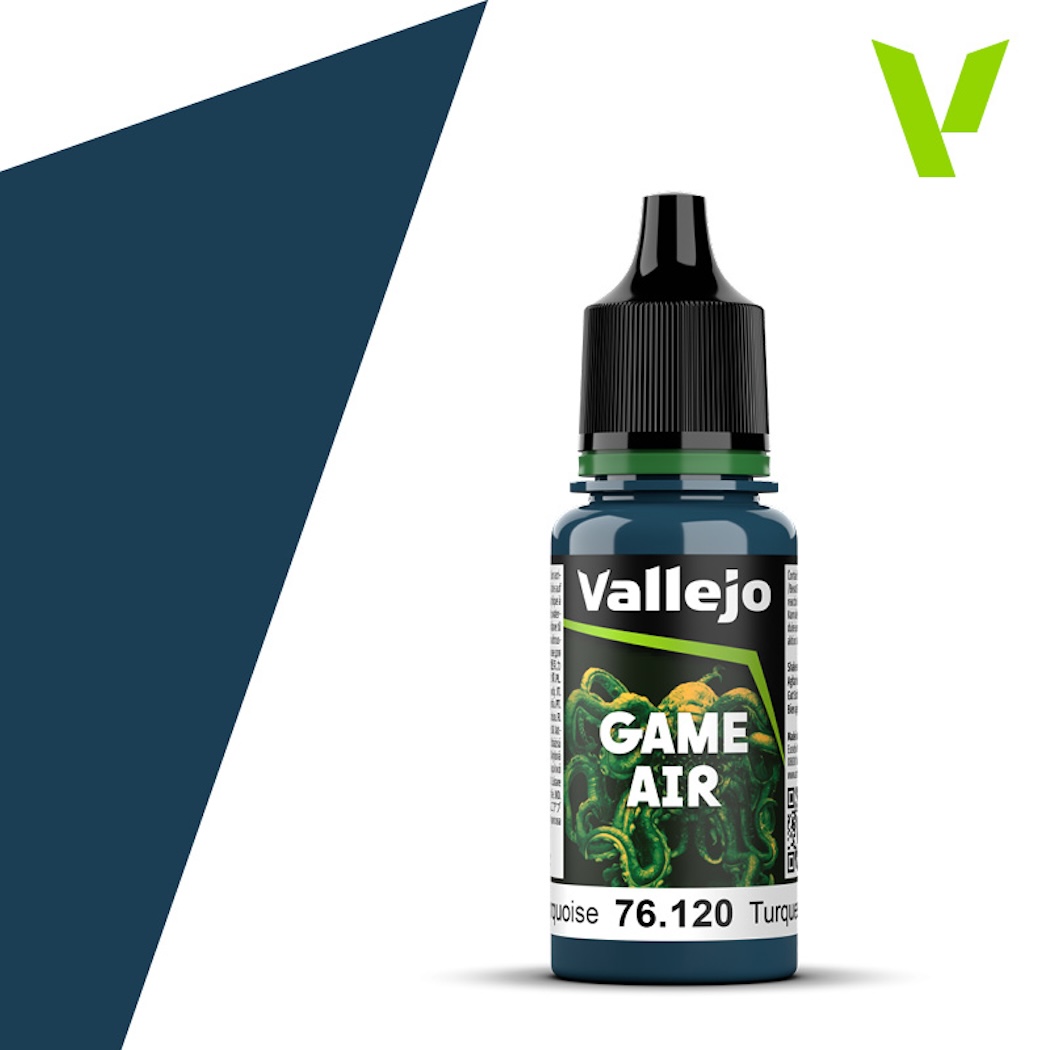 Vallejo Game Air 76120 Abyssal Turquoise 18ml - airbrush barva na modely