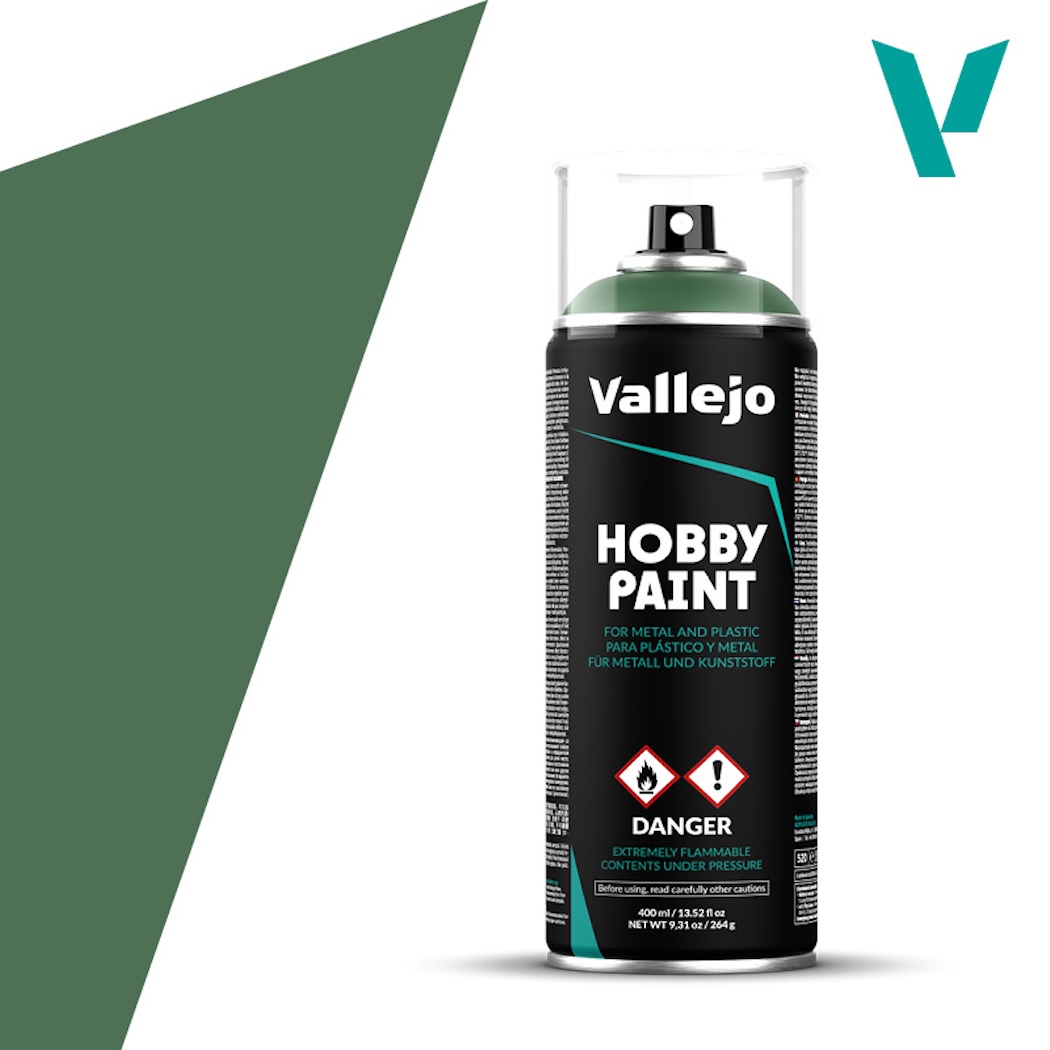 Vallejo Spray Color Sick Green 400ml 28028 - barva ve spreji