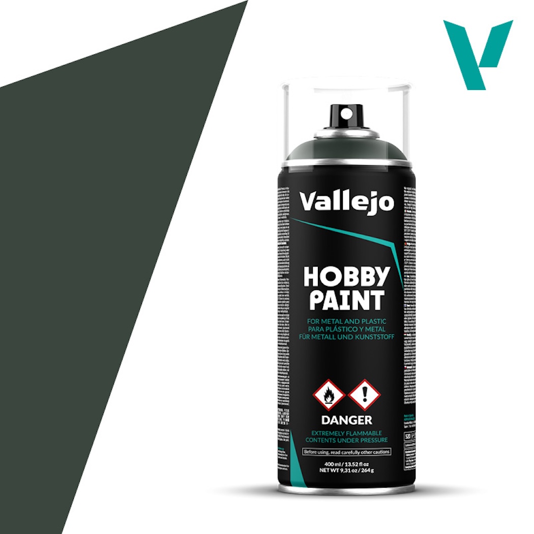 Vallejo Spray Color Dark Green 400ml 28026 - barva ve spreji