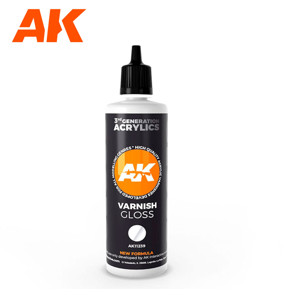 Gloss Varnish AK11239 - 100ml (AK)