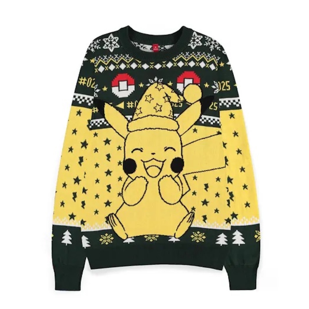 Vánoční Svetr Pokémon - Pikachu Christmas Jumper (Difuzed) Velikost: M