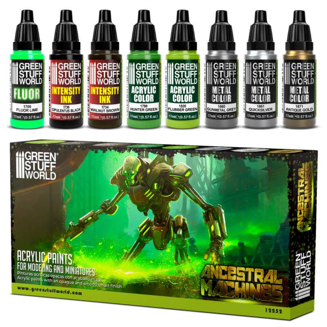 Sada barev Acrylic Paints Set - Ancestral Machines (GSW)