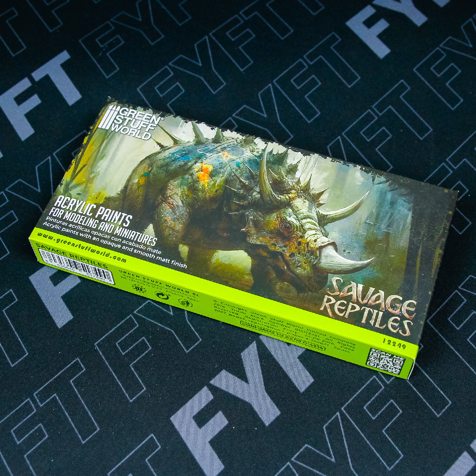 Sada barev Acrylic Paints Set - Savage Reptiles (GSW)