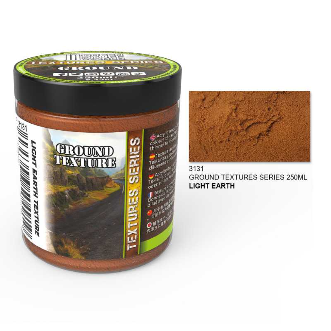 Ground Textures - Light Earth 250 ml (Green Stuff World)